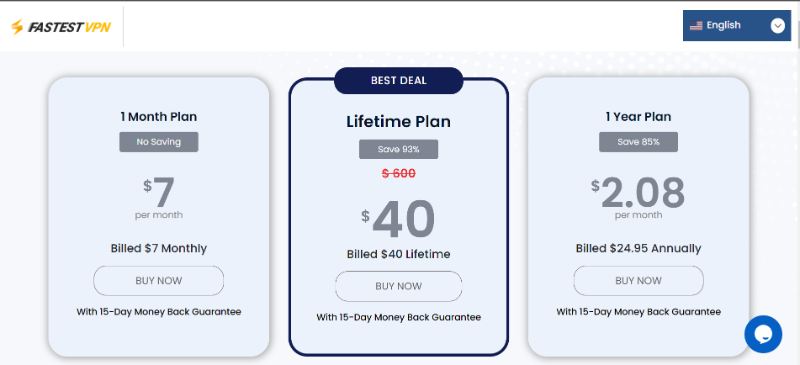 Lựa chọn gói trải nghiệm