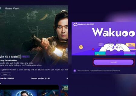 Cài giả lập Android Wakuoo để ẩn IP khi chơi iWin Club