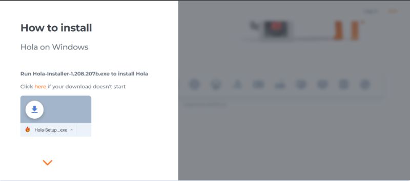 Tải ứng dụng Hola