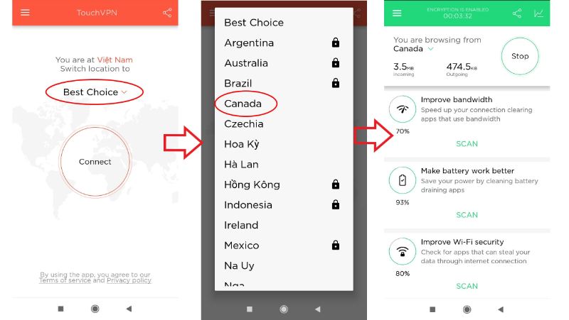 Thiết lập IP ảo 