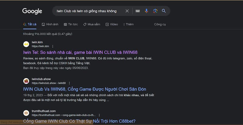 Iwin Club và Iwin có giống nhau không