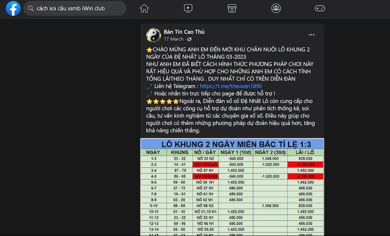 cách soi cầu xsmb iWin club