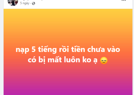 Nạp iWin 5 Tiếng Rồi Mà Tiền Chưa Vào Có Bị Mất Luôn Không?